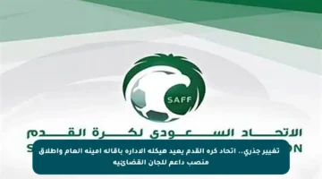 🔄 تغيير جذري.. اتحاد كرة القدم يعيد هيكلة الإدارة بإقالة أمينه العام وإطلاق منصب داعم للجان القضائية